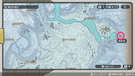 アンノーンUのマップ