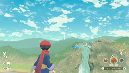 ボールを直接当てる