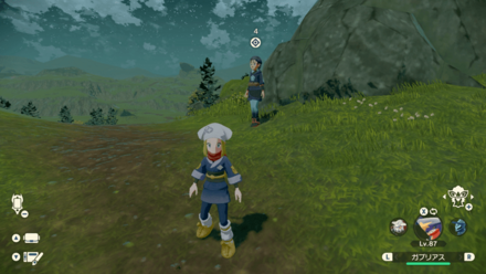 原野ベースにいるマヒルに話しかける