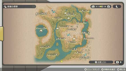 コイキングの出現場所(マップ)