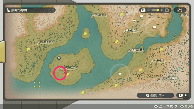 ランドロスの場所