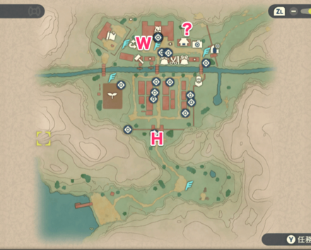 コトブキムラのアンノーンマップ