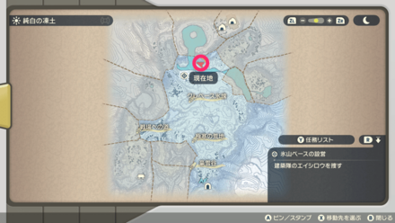 エイシロウのいるマップ