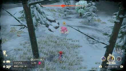 純白の凍土のハピナス