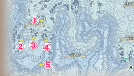 アローラロコンの場所簡易マップ