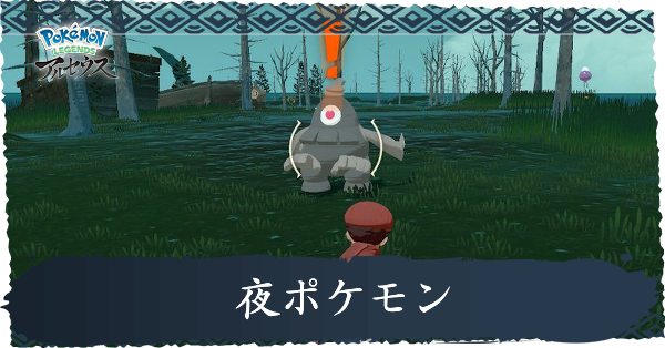 夜ポケモン