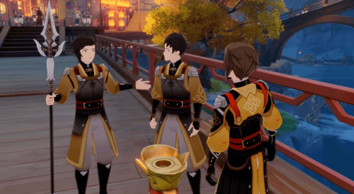 海灯祭の千岩軍