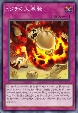 イタチの大暴発画像