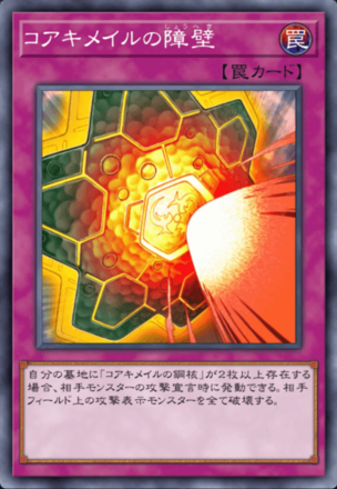 コアキメイルの障壁画像