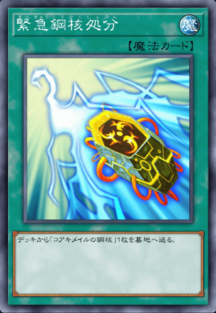 緊急鋼核処分画像