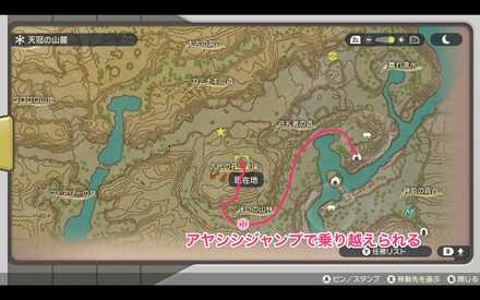 ヌメルゴンの場所