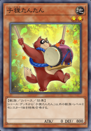 子狸たんたんの画像