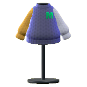 ははのてあみセーターのワンポイントの画像