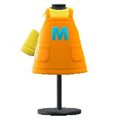 ははのてづくりエプロンのMの画像