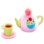 ははのポットカバーのケーキ＆ベアの画像