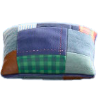 ははのクッションのデニムの画像