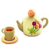 ははのポットカバーのフラワーの画像