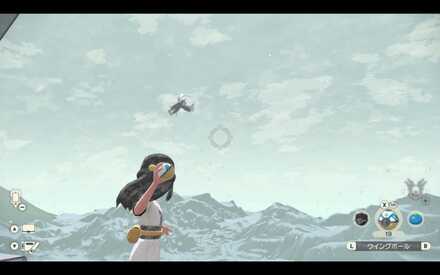 キッサキ神殿の頂上から見たウォーグル