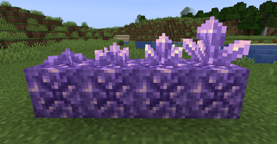 アメジストの成長過程