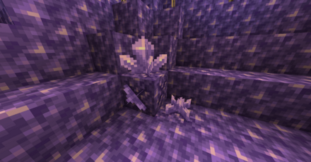 芽生えたアメジスト