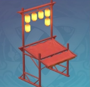 「明かりの浮棚・紅玉」の画像