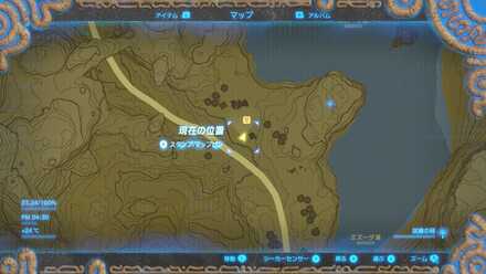 山麓の馬宿の場所マップ詳細