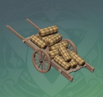 御伽の食料台車