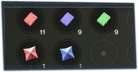 かけらの使い道