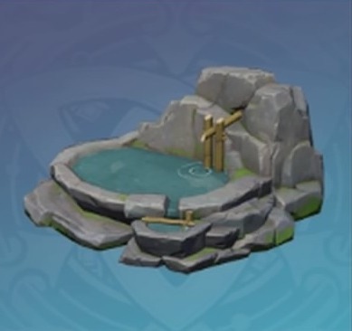 「中庭竹水鳴り」の画像