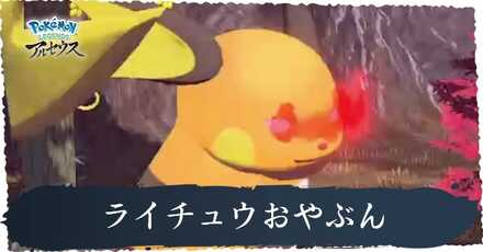 ライチュウおやぶん