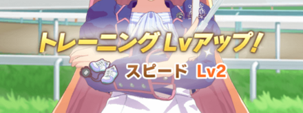 トレーニングLvアップ