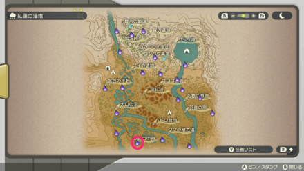 ポケモンアルセウスのともしび32マップ