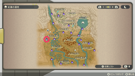 ポケモンアルセウスのともしび28マップ