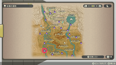 ポケモンアルセウスのともしび31マップ