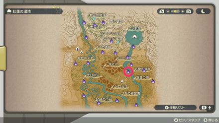 ポケモンアルセウスのともしび37マップ