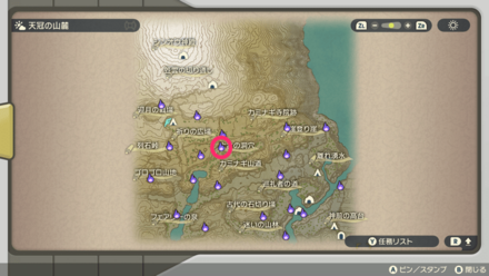 ポケモンアルセウスのともしび78マップ