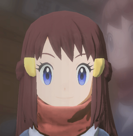 女主人公栗皮色