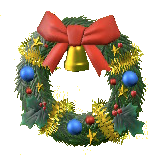 クリスマスリース画像