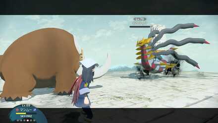 マンムーの力業で確実に倒す