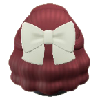 リボンつきウィッグの画像