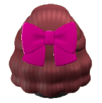 リボンつきウィッグの画像