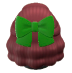 リボンつきウィッグの画像