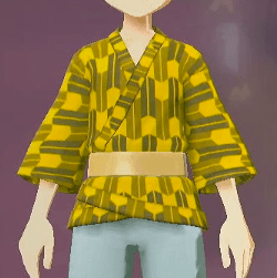 柄付き道中着 矢絣画像