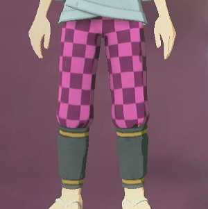 柄付き股引 市松画像