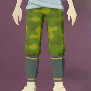 柄付き股引 迷彩画像