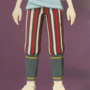 柄付き股引 縦縞画像