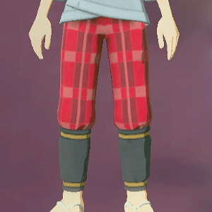 柄付き股引 格子画像