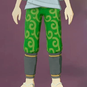 柄付き股引 唐草画像