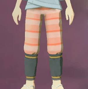 柄付き股引 横縞画像