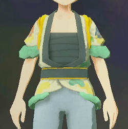 カブいた着物 町景色画像